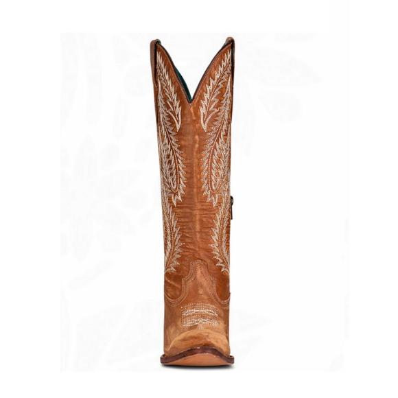 NEW CORRAL embroidery boot - medium width in golden - Picture 3 of 4